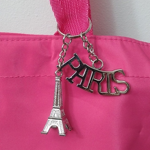 🎉HP🎉 Avenue Des Champs Elysees PARIS Pink Tote Bag - Picture 2 of 6